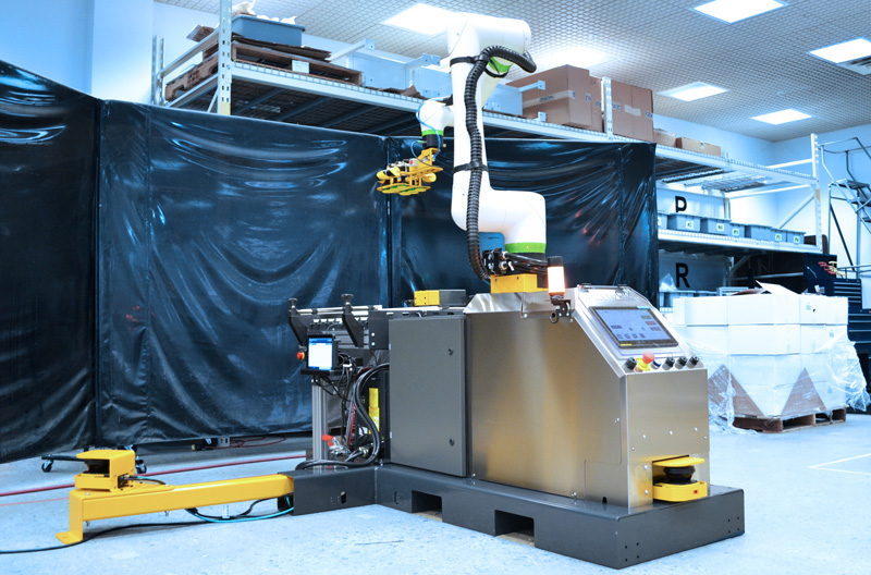 Collaborative FANUC Palletizer