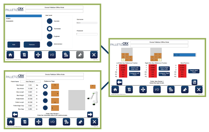 PalletizCRX Software